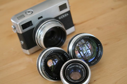 Werra with lenses