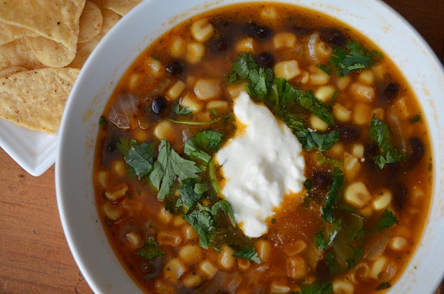 Black Bean & Corn Soup | My Halal Kitchen