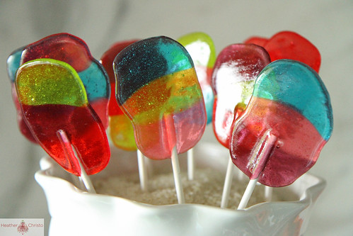 Rainbow Lollypops