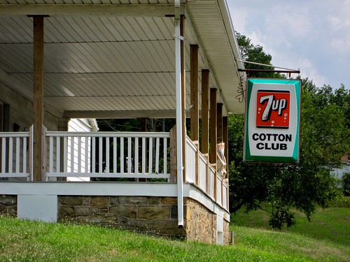 Cotton Club 7-Up Sign