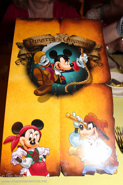 A very Pirate dinner at Lumiere's