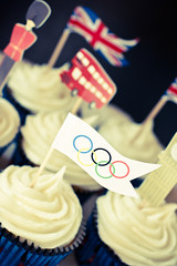 London Olympic Cupcakes