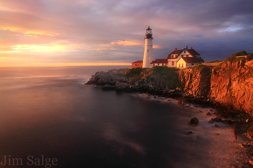 Summer Glow at Portland Head Lighthouse