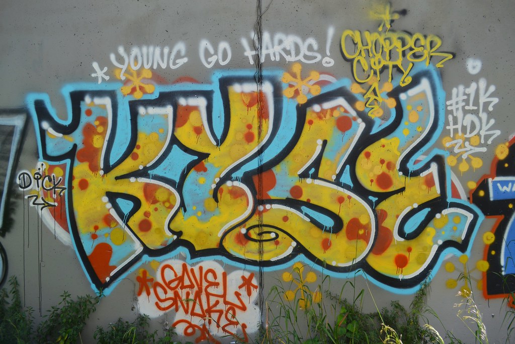KYSE, Graffiti, the yard, Oakland
