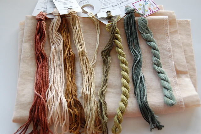Silk threads for Sarah's House