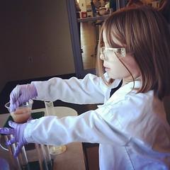 Ingrid LOVED these real experiments @denvermuseumNS today. LOVED.