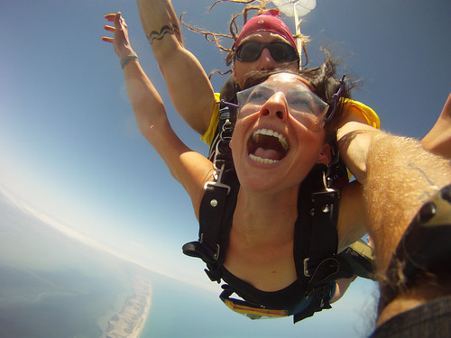 What does skydiving feel like?