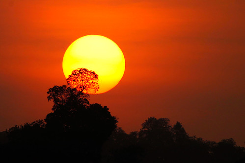 無料写真素材|自然風景|朝焼け・夕焼け|太陽