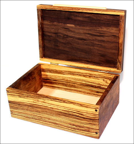 Zebrawood Box