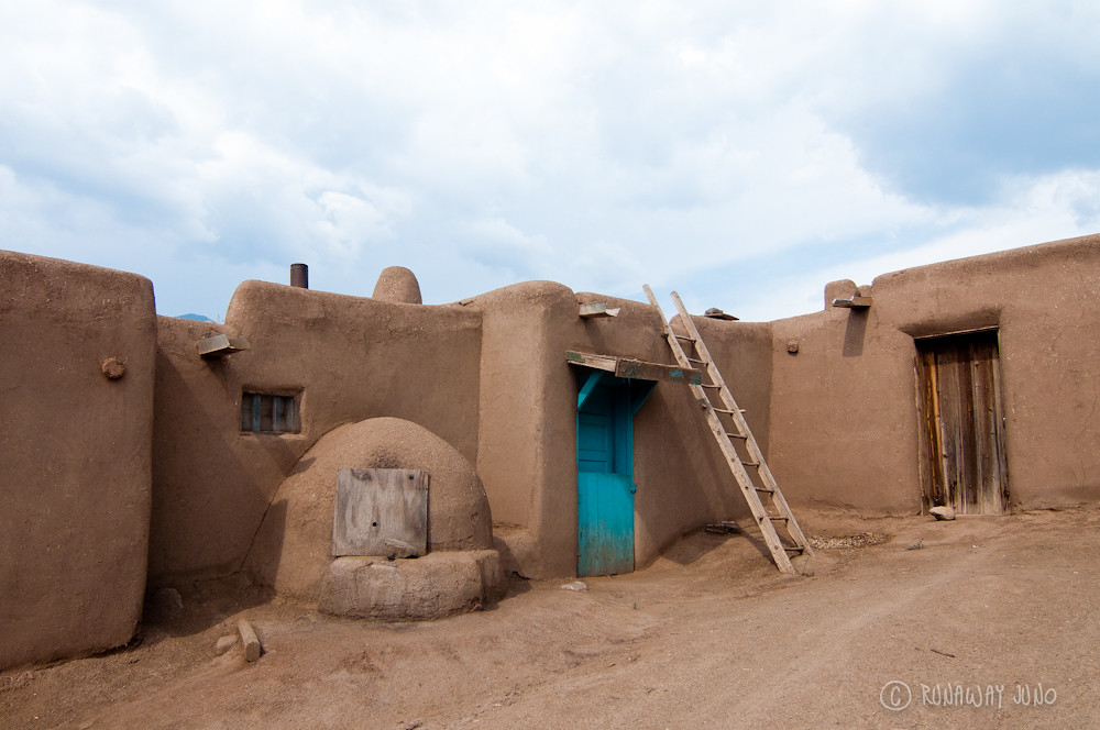 Taos Pueblo houses