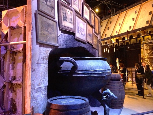 A very large cauldron!
