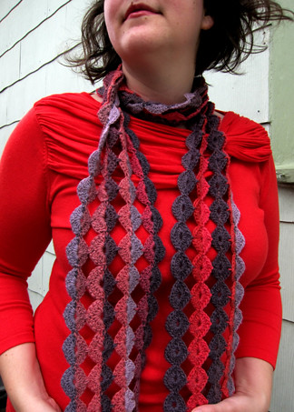 another cirlces scarf (for me!)