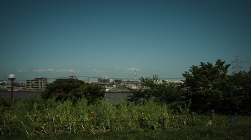 Hilltop and Across Edogawa River