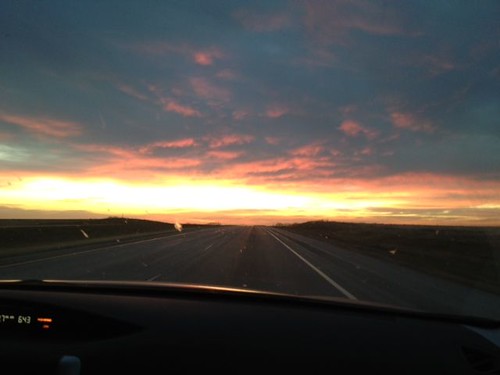 Sunset Heading Home