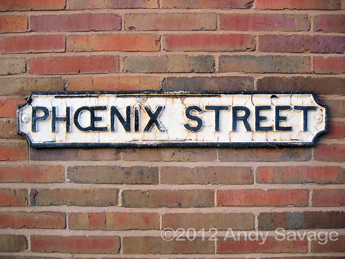 Phoenix Street Sign, Derby