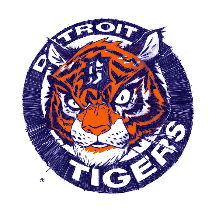 clip art detroit tiger logo - photo #34