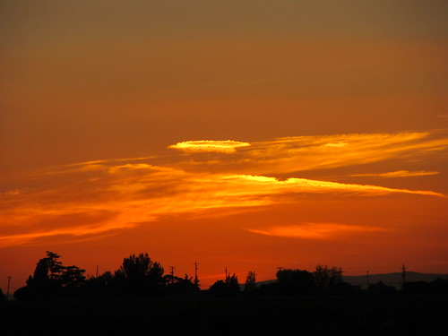Sunset over Lodi, California by eagle69er