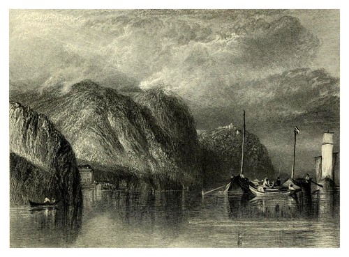 011- Entre Clairmont y Mauves-Wanderings by the Loire- 1833- J. M. W. Turner