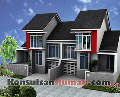 Model Denah Rumah on Desain Model Denah Interior Arsitektur Rumah Minimalis Modern Type 126