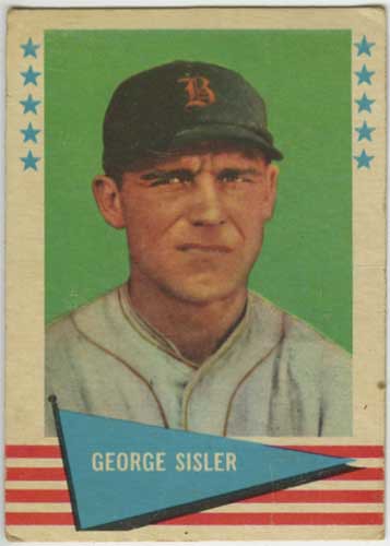 1961 Fleer George Sisler