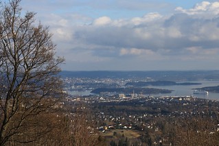 Foto: Blick vom Holmenkollen auf Oslo