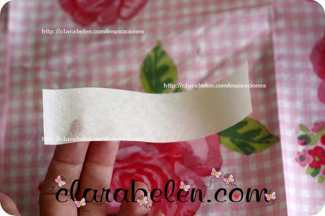 Como hacer una rosa con cinta adhesiva de pintor o carpintero