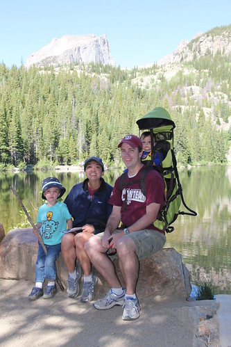 Family picture - Bear Lake, RMNP