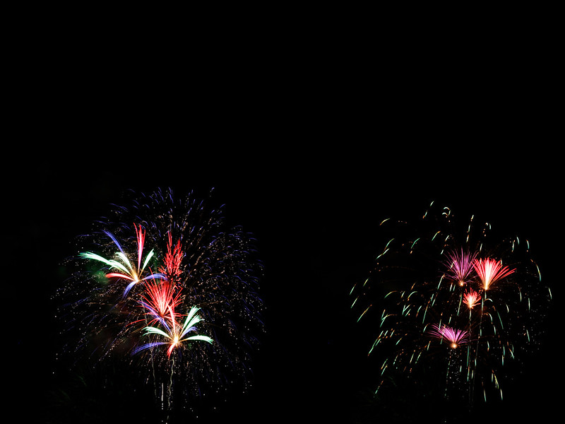 Fourth of July 19 diptych