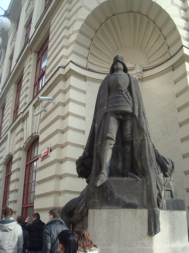 The Golem statue, Prague