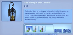 The Rustique Wall Lantern