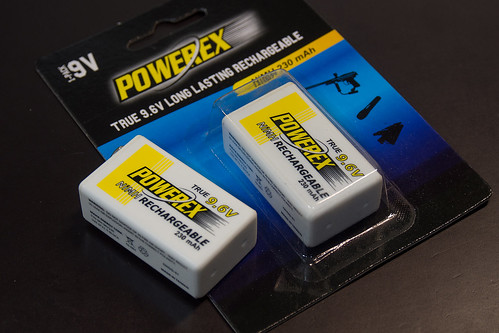 PowerEX 9.6V Rechargeble Ni-MH Batteries