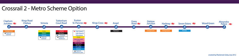 Crossrail 2 Metro Scheme