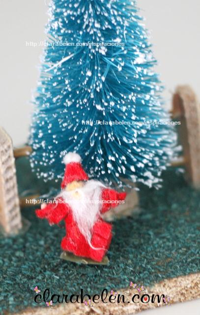 Papá Noel con juguetes reciclados_ soldaditos de guerra