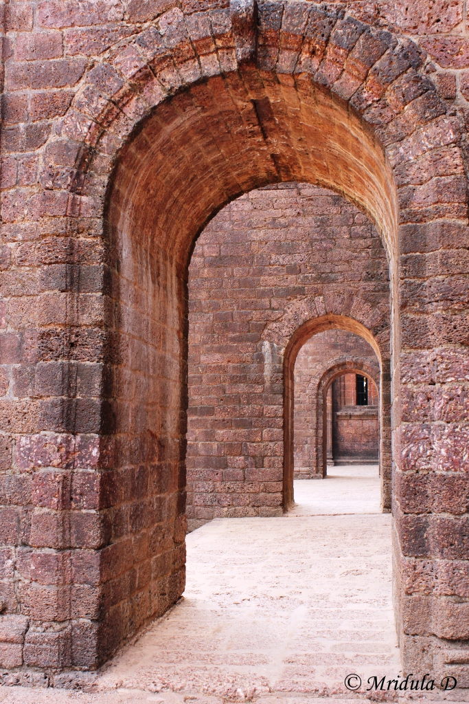 The Arches at the Basilica of Bom Jesus, Goa