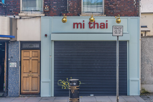 Mi Thai Restaurant On Manor Street - Stoneybatter Area Of Dublin by infomatique