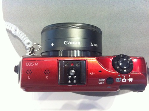 EOS M Top view