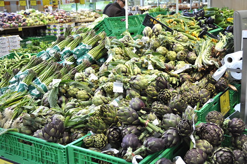 supermarket in Figline, Tuscany