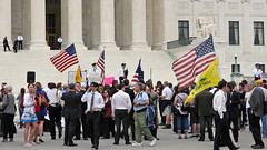 Obamacare Protest at Supreme Court