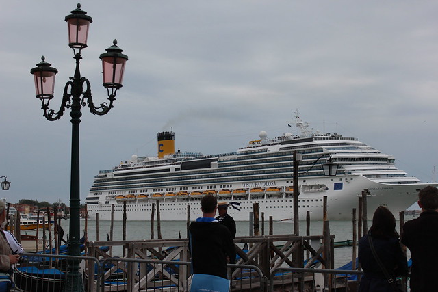 cruise ship "Costa Favolosa" in Venice