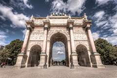 Arc de Triomphe du Carrousel in Paris