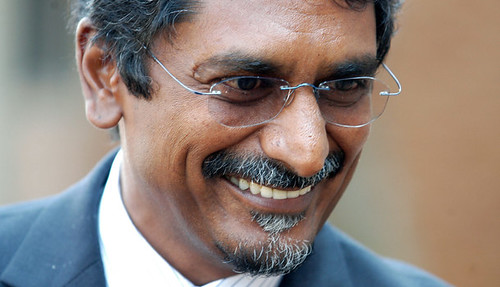 Former Cosatu secretary-general and government minister Jay Naidoo. He wrote an article analyzing the current crisis surrounding the mining industry in South Africa. by Pan-African News Wire File Photos