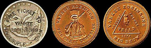 Yankee Robinson coins