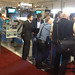 Crowd gathers to discuss Sideros Rotolift: welding positioner
