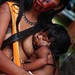 Mãe e filho - etnia Mamaindé - Mato Grosso do Sul