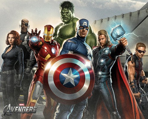 Link to flickr for image of the Avengers