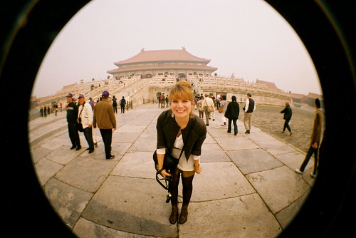 Brenna Holeman in Beijing, China