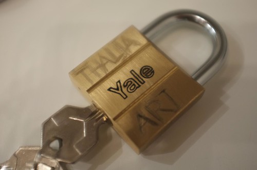 our "love padlock"