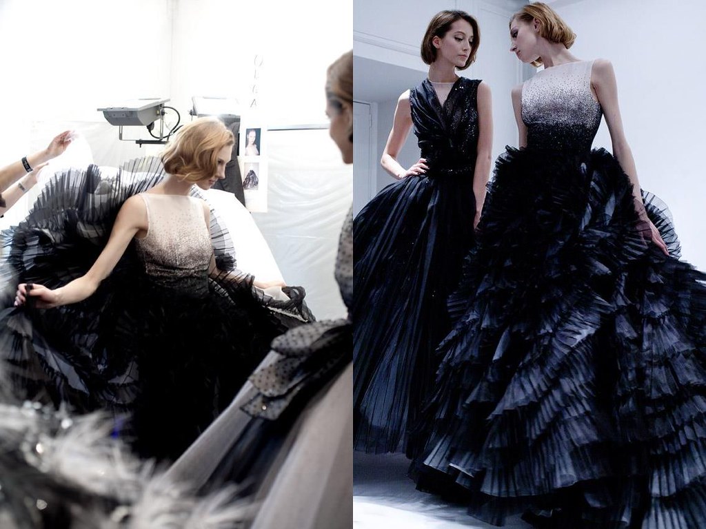 Maison Dior — Backstage — Spring/Summer 2012 Haute Couture