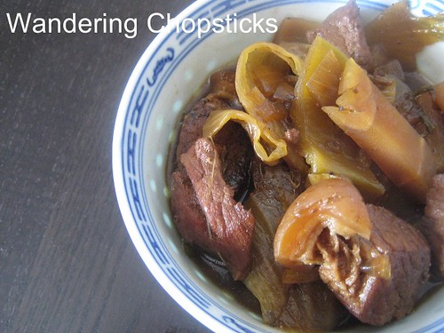 Thit Heo Kho Cai Chua (Vietnamese Braised Pork with Pickled Mustard Greens) 2
