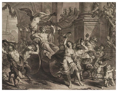 010- Triunfo de Baco y muerte de Penteo-Ovid's Metamorphoses In Latin And English V.1- Bernard Picart-© UniversitättBibliotheK Heidelberg